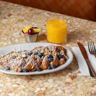 Maple Almond Crunch French Toast