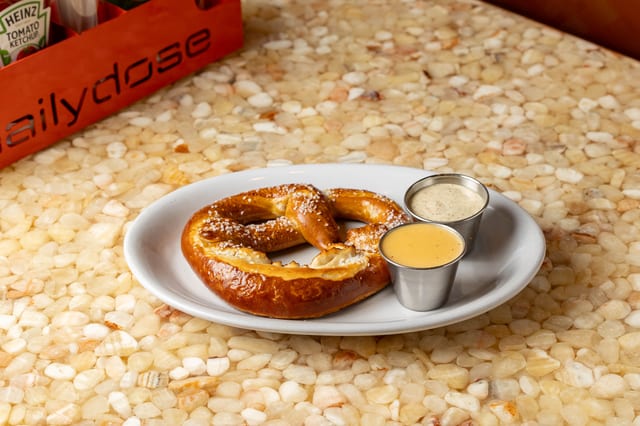 Toasted Soft Pretzel.