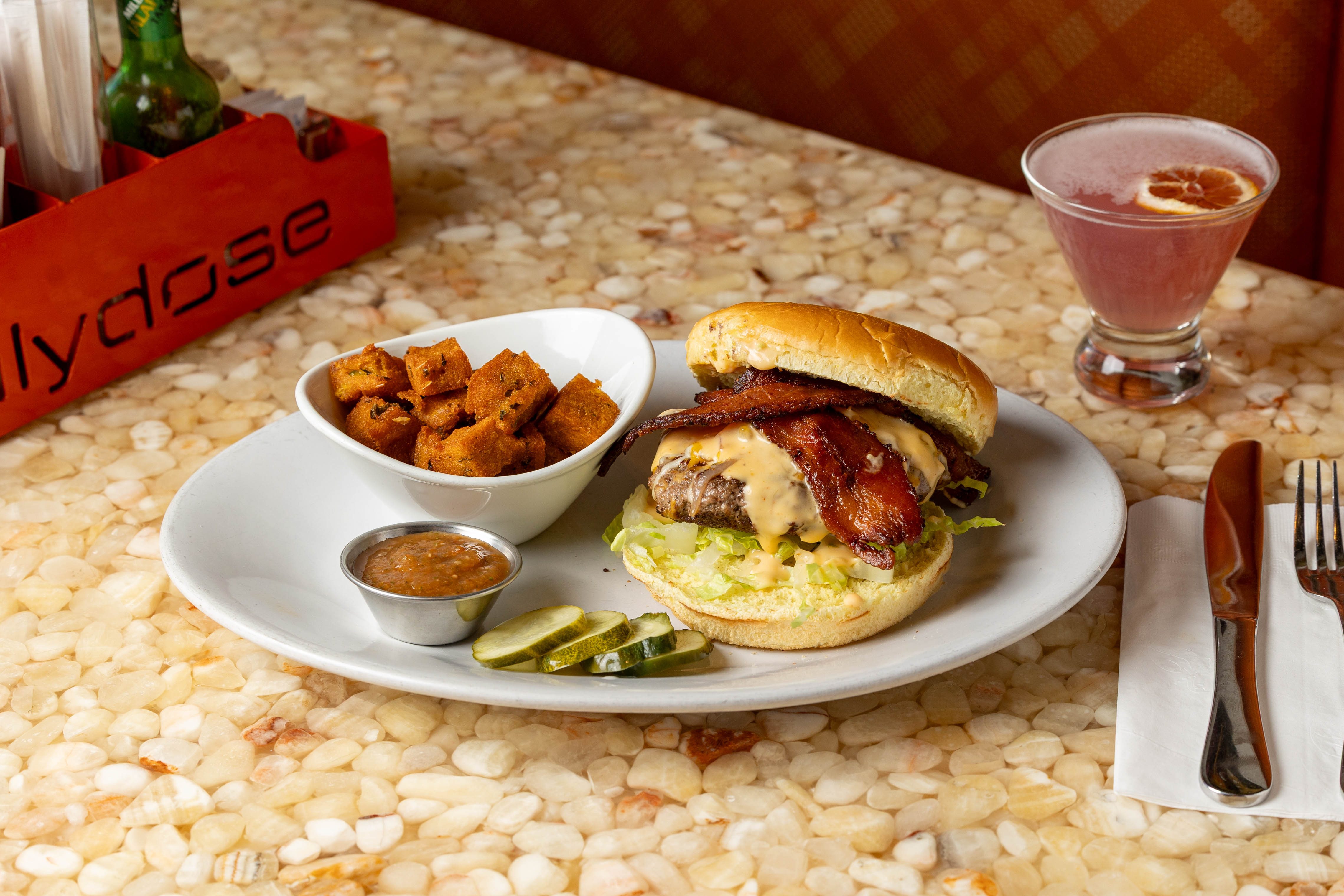 The Gladiator Burger.