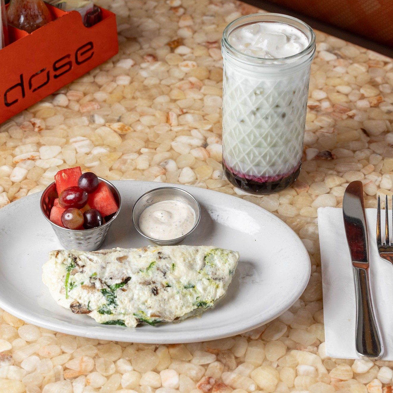 Three-Egg White Omelet.