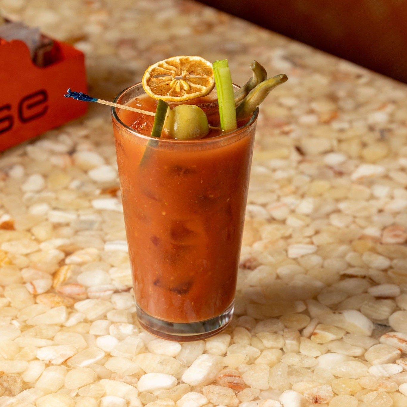 Spicy Tomato Juice.